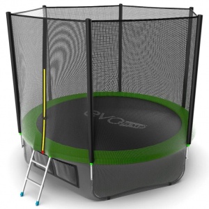 Каркасный батут Evo Jump External 10ft Lower net Green