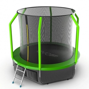 Каркасный батут Evo Jump Cosmo 8ft Lower net Green