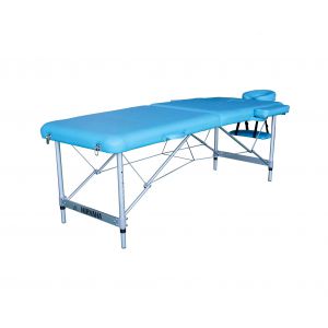 Складной массажный стол DFC Nirvana Elegant Luxe голубой