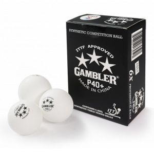 Мячи Gambler Р40+ball  6 шт