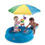 Бассейн для малышей с зонтиком Step-2 716099 крафт