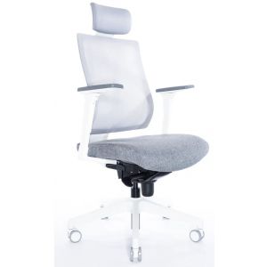 Кресло для персонала Falto G1 белая рама