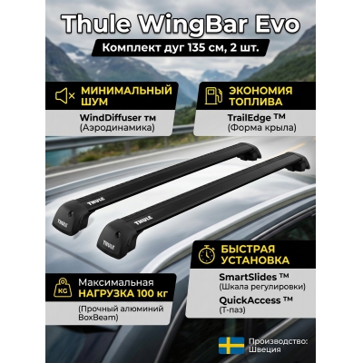 ������������� �������� Thule WingBar Evo 135 ��, 2��.