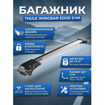 ������������� �������� Thule WingBar Edge (�� ��������) ����� ��� S+M