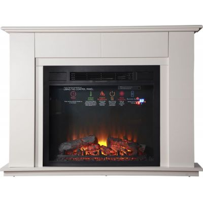  InterFlame Blanc   Antares 31 LED FX QuartZ