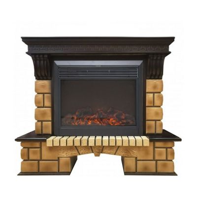  Real Flame Stone Brick 26   Moonblaze