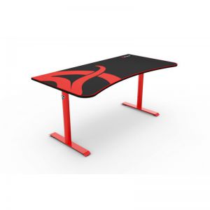   Arozzi Arena Gaming Desk - Red, one box