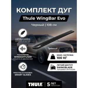 ������������� �������� Thule WingBar EVO ������� ����� 108 ��