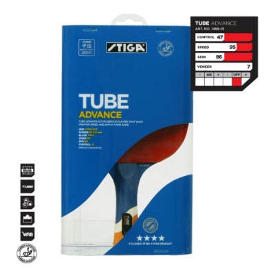   Stiga Tube Advance WR, Crystal Tec, ACS, Nano Te